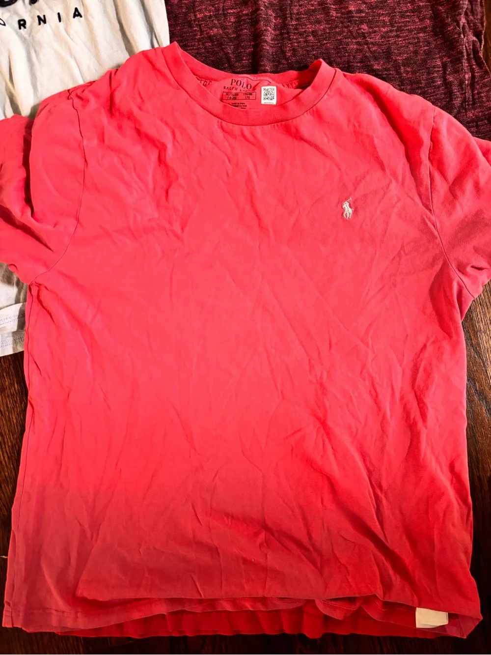 Ralph Lauren Short Sleeve Polo Tee in Bright Red with Pony Logo